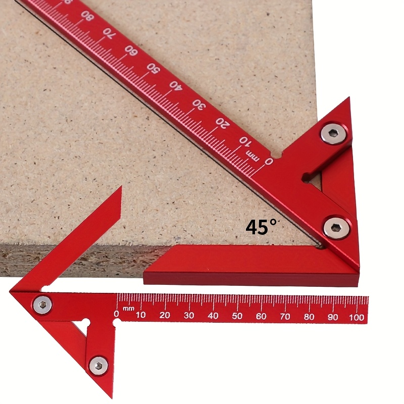 Woodworking Man - 센터 파인더 라인 게이지 45/90도 각도