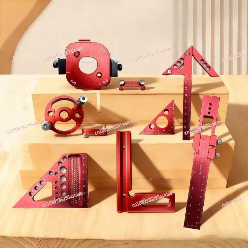 Woodworking Free Plans - 목공 측정 도구 세트(보관 케이스 포함)