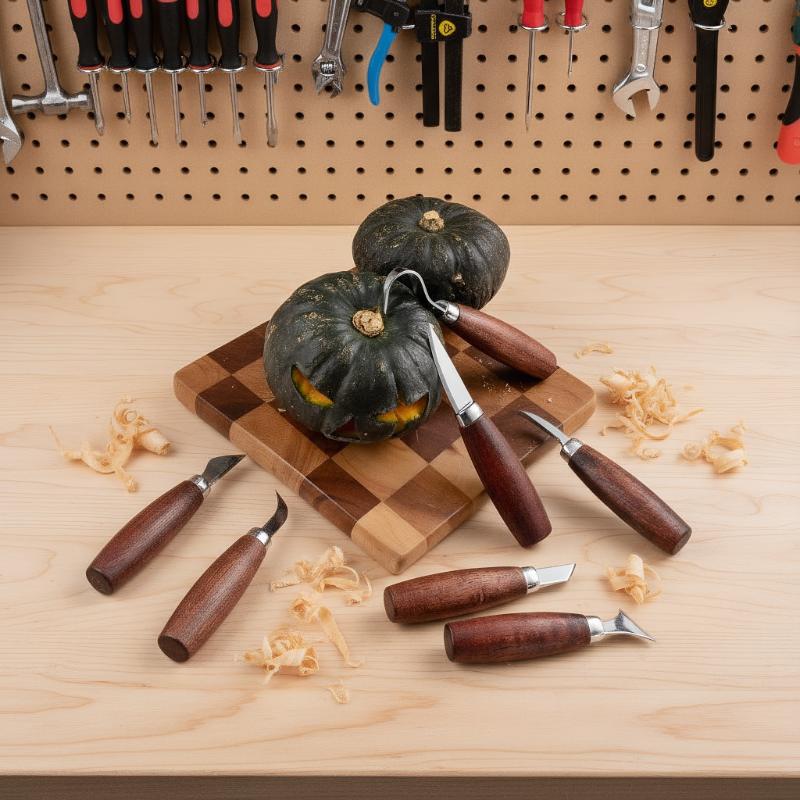 Wood Chisel Set - (여름6) 목공용 도구 5종 세트, 목공