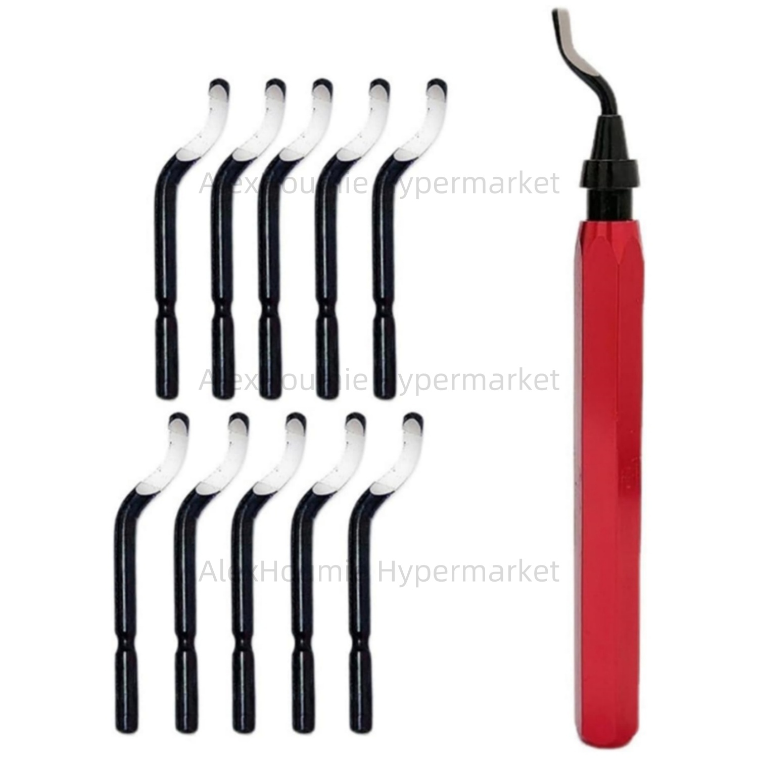 Woodworking Marking Knife - RB1000 금속 핸들 버 디버링 도구