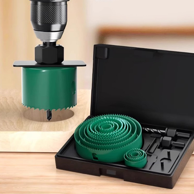 Woodworking Drill Bits - 19/8/5PCS 19-127mm 홀쏘 커팅 세트, 목재