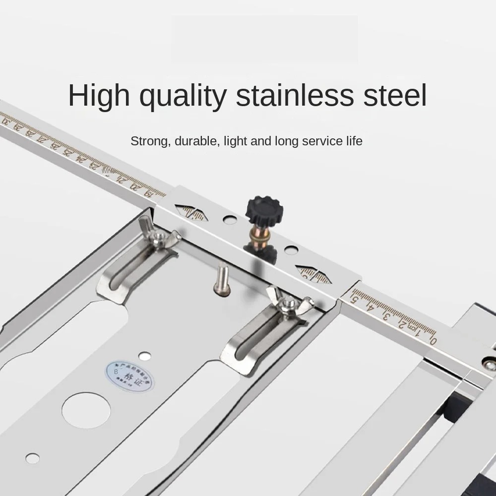 Woodworking Edge Trimmer - 4/7인치 절단기 엣지 가이드 위치 지정