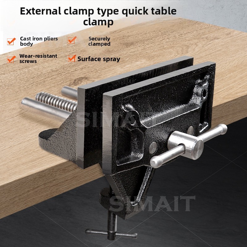 Woodworking Vise For Workbench - 퀵 릴리스 목공 벤치 바이스 |