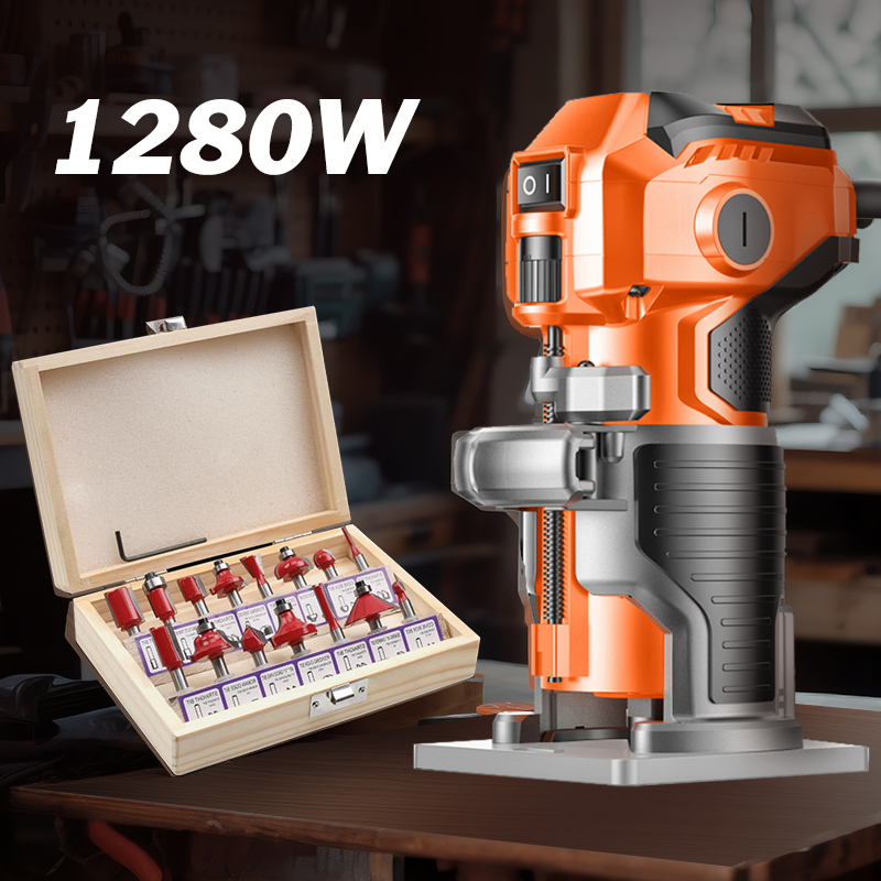 Woodworking Edge Trimmer - 전기 목재 트리머 220V 정밀 엣지