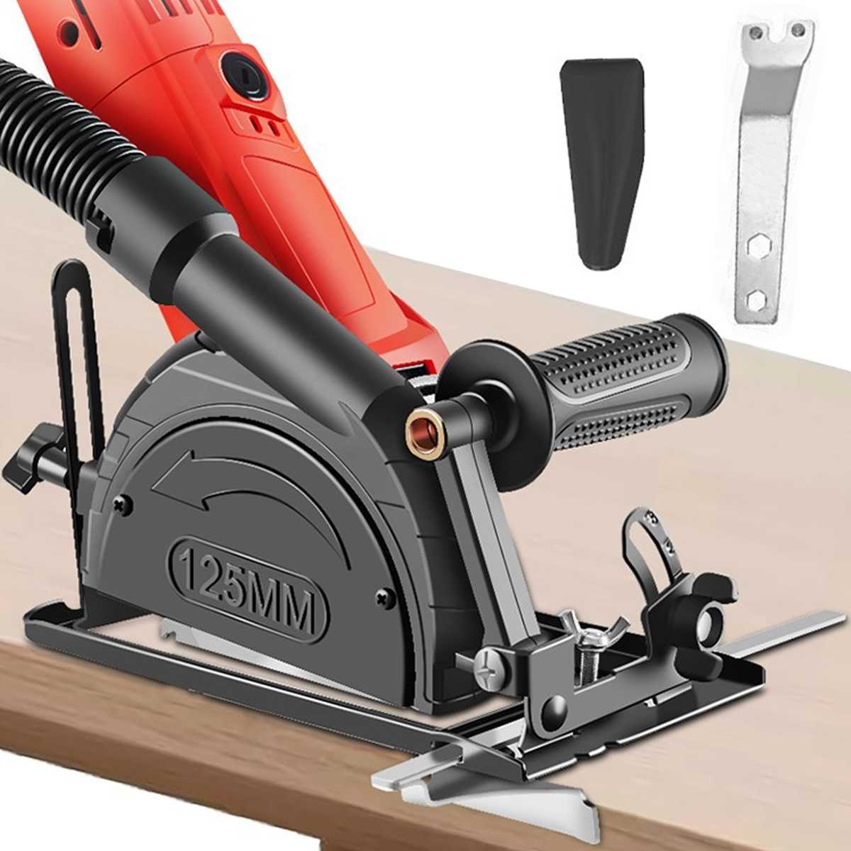 Woodworking Ai - 새로운 앵글 그라인더 브래킷 조정 가능한
