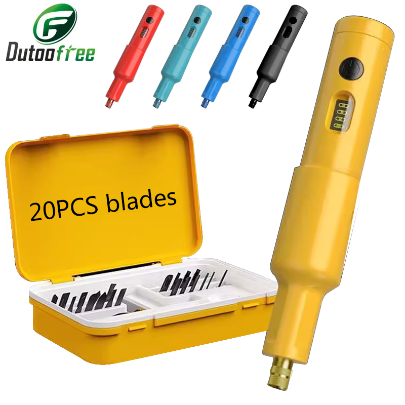 Woodworking Ai - 40W 목공 조각기 전동 조각칼 20개