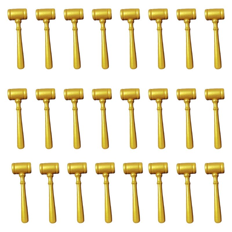 Woodworking Auctions - 24개 판사용 망치 소품 미니 나무