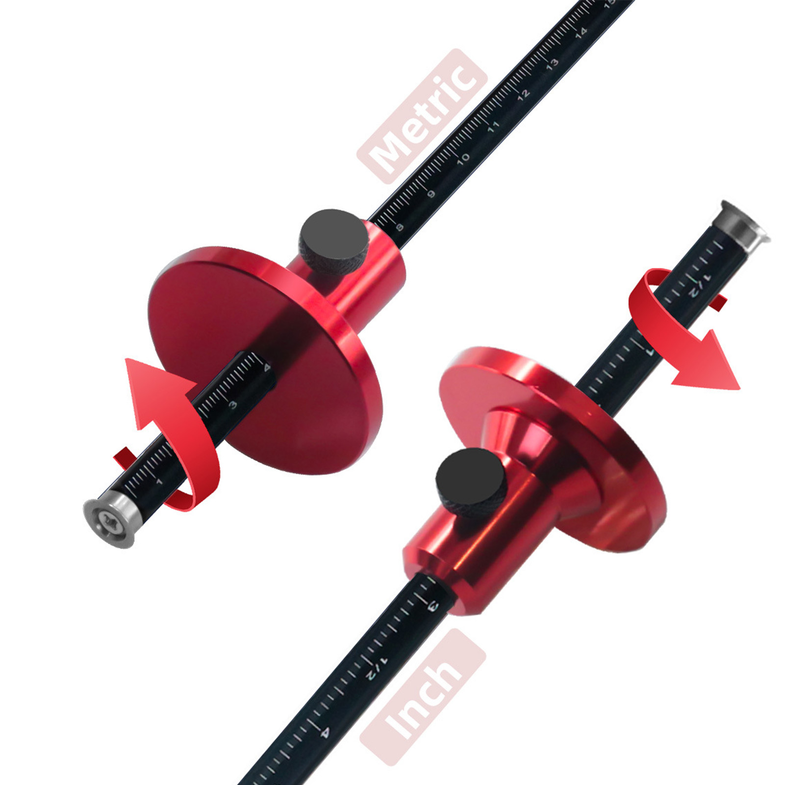 Marking Gauge Tool - 유럽식 휠 마킹 게이지 알루미늄 합금