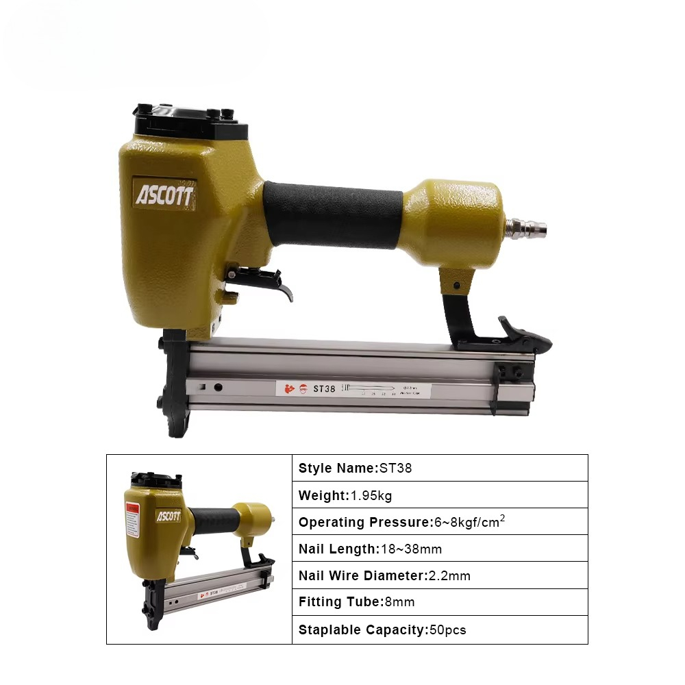 Woodworking Nails - ST38 14GA 헤비 공압 네일러 목공