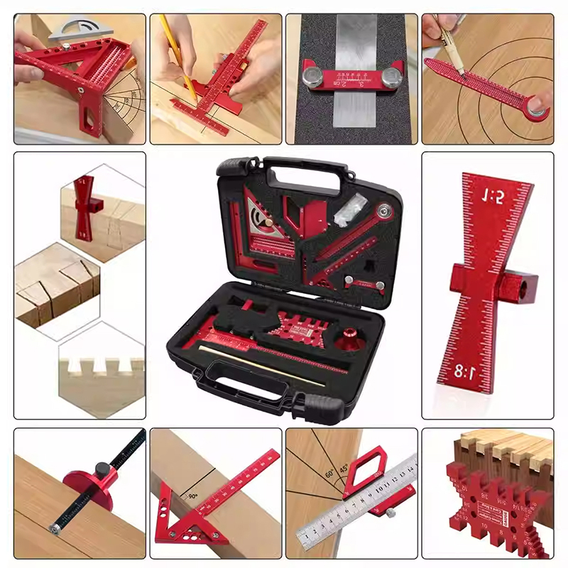 보관 상자가 있는 목공 측정 도구 키트 목공 프로젝트  - Woodworking Free Plans 리뷰 및 가격