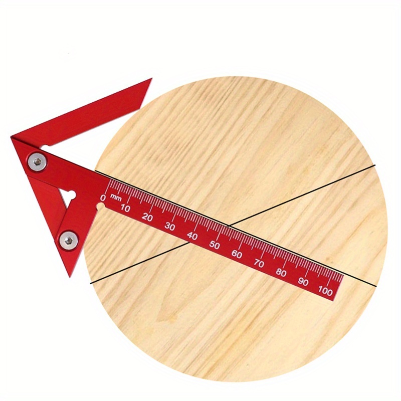 센터 파인더 라인 게이지 45/90도 각도 마킹 룰러, - Woodworking Man 리뷰 및 가격
