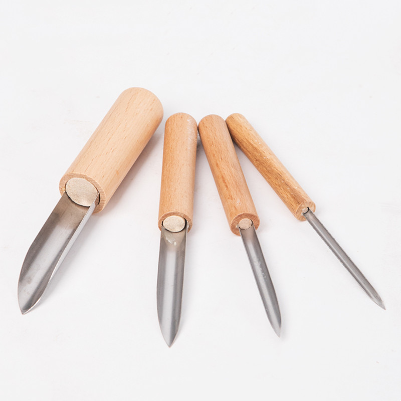 도자기 도구 펀처 4 개/대/세트 스테인레스 스틸 헤드 - Wood Chisel Set 리뷰 및 가격