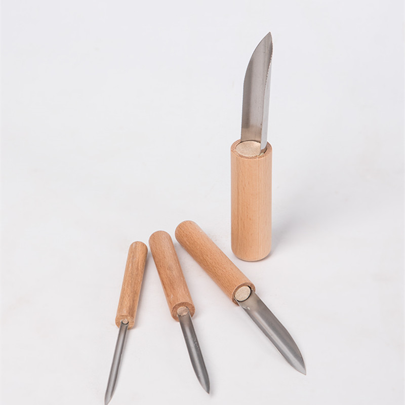 도자기 도구 펀처 4 개/대/세트 스테인레스 스틸 헤드 - Wood Chisel Set 리뷰 및 가격