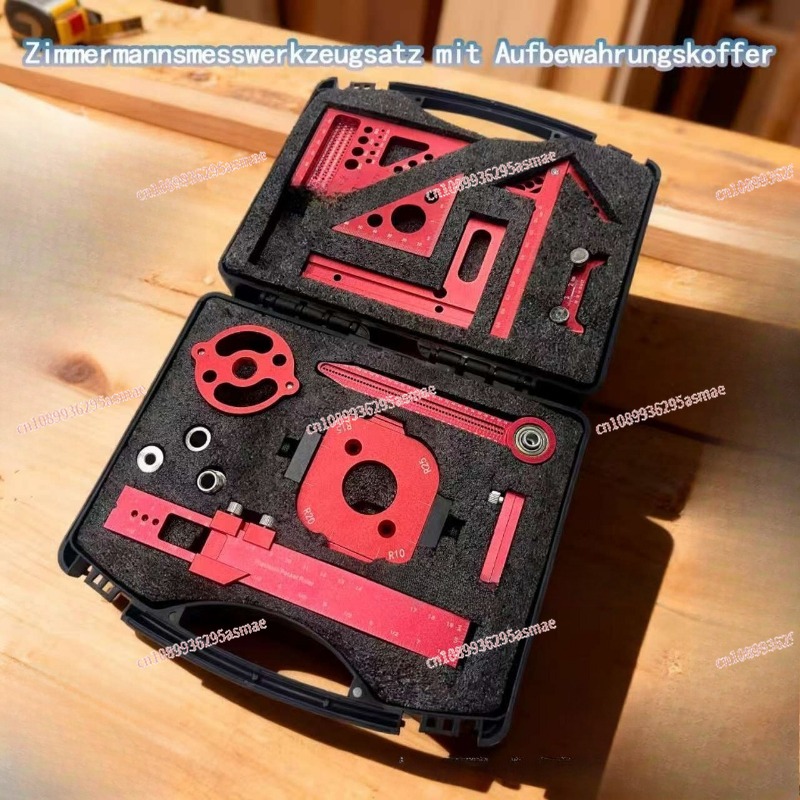 목공 측정 도구 세트(보관 케이스 포함) - 보드 접합 - Woodworking Free Plans 리뷰 및 가격