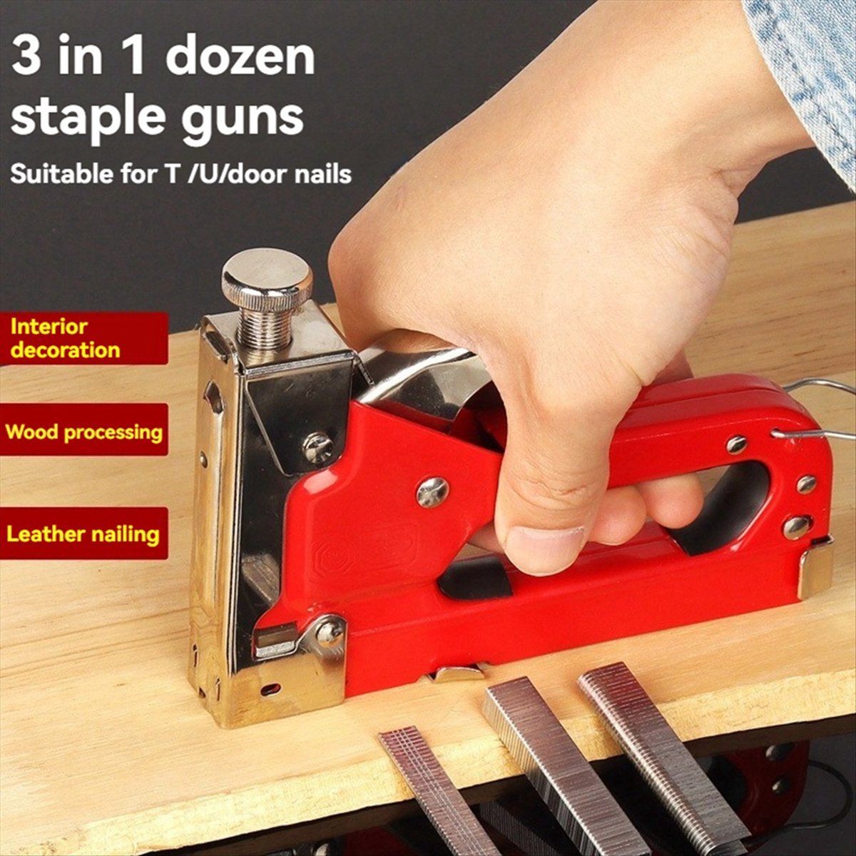 N82R 수동 3용도 네일 스테이플러 T 네일 코드 네 - Woodworking Nails 리뷰 및 가격