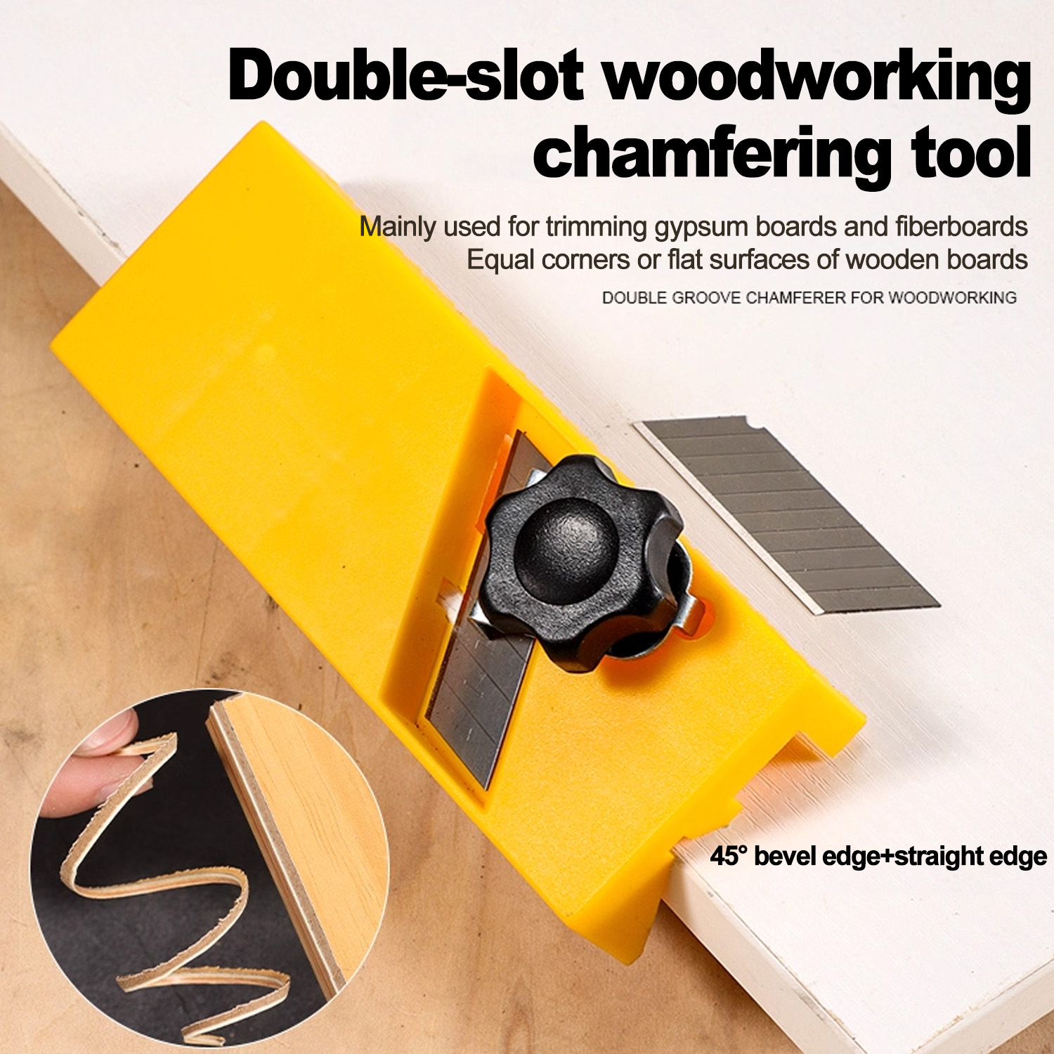 목공 석고보드 플래너 도구 건식벽체 모서리 챔퍼 핸드  - Woodworking Edge Trimmer 리뷰 및 가격