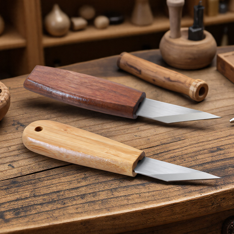 수제 정밀 조각칼 CRV 블레이드 날카로운 끝 월넛 나 - Woodworking Marking Knife 리뷰 및 가격