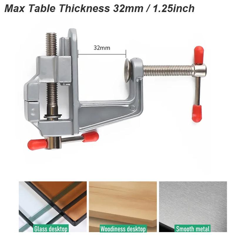 35MM 알루미늄 합금 테이블 벤치 클램프 바이스 DI - Woodworking Vise For Workbench 리뷰 및 가격