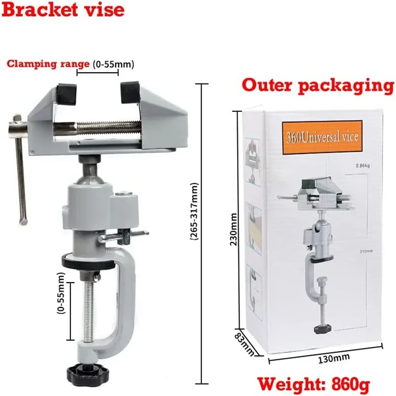 범용 목공 드릴링 M 테이블 드라이버(360 포함) ° - Woodworking Vise For Workbench 리뷰 및 가격