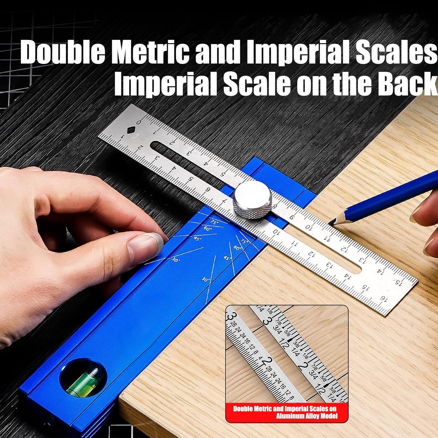 스크라이버 마킹 도구, 다각도 측정기, 목공 및 금속  - Marking Gauge Tool 리뷰 및 가격