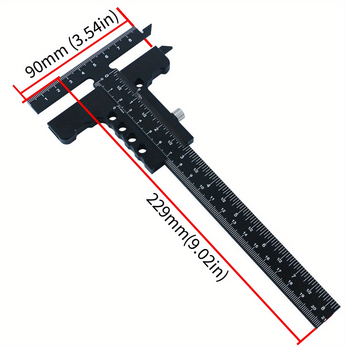 알루미늄 합금 T자형 목공 스크라이버 게이지 - 목공  - Marking Gauge Tool 리뷰 및 가격