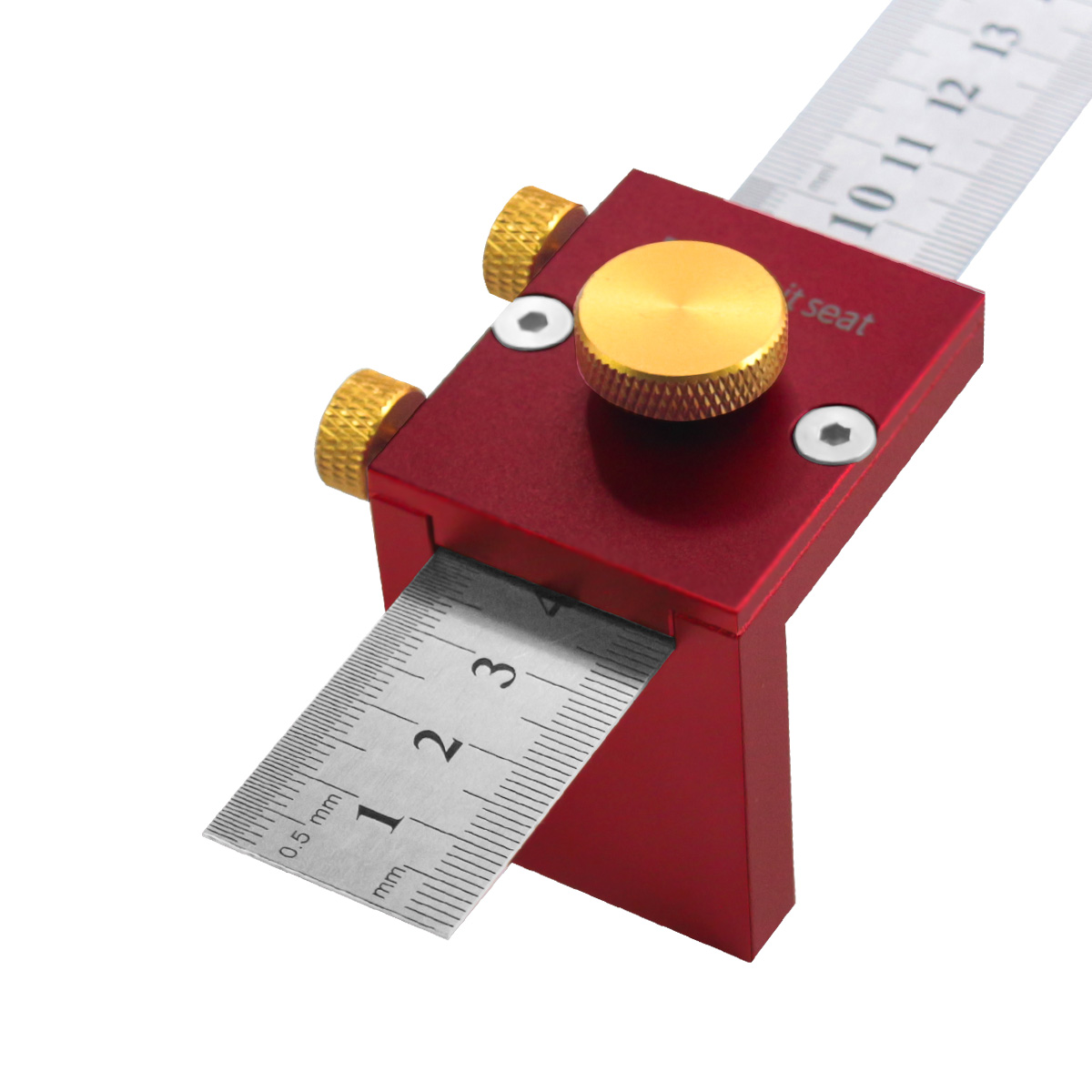 30cm/12 인치 스크 라이빙 눈금자 90도 스케일  - Marking Gauge Tool 리뷰 및 가격