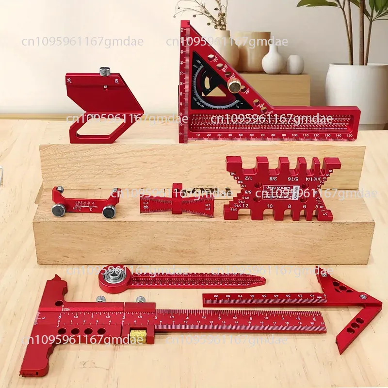 보관 상자가 포함된 목공 측정 도구 키트 10종 세트  - Woodworking Free Plans 리뷰 및 가격
