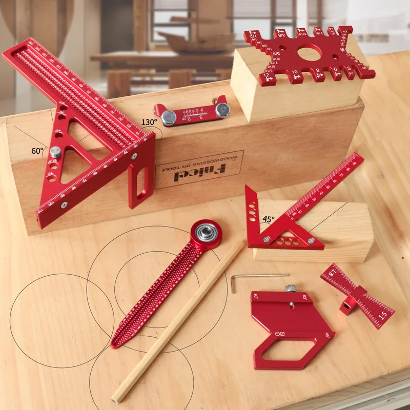 목공용 알루미늄 각도기 세트 (박스 포함) 정밀 목수용 - Woodworking Free Plans 리뷰 및 가격