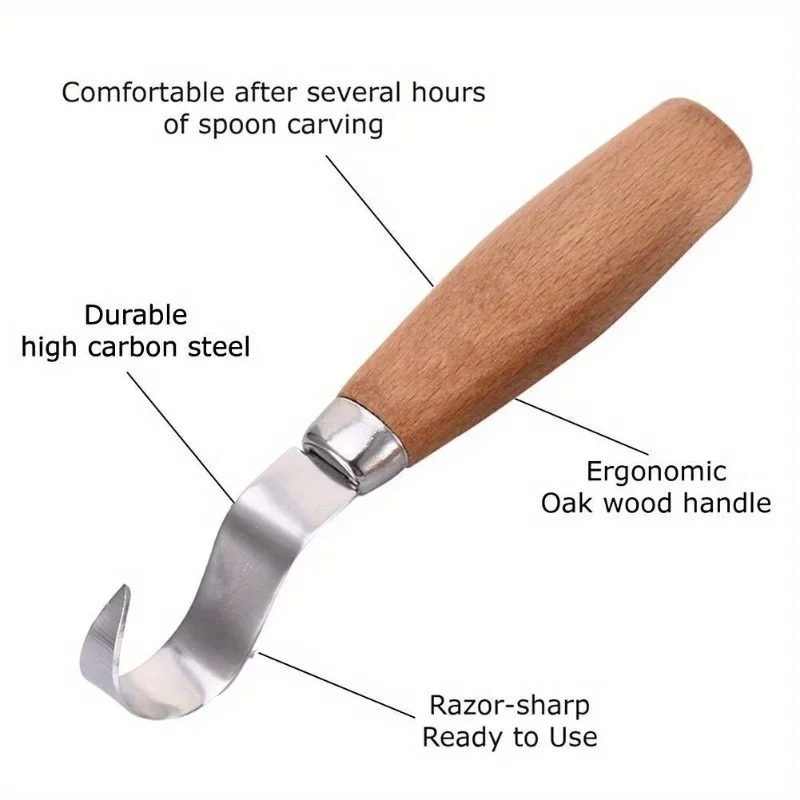 목공 조각칼, 치즐, 훅 나이프, 조각 도구, 인체공학 - Woodworking Marking Knife 리뷰 및 가격