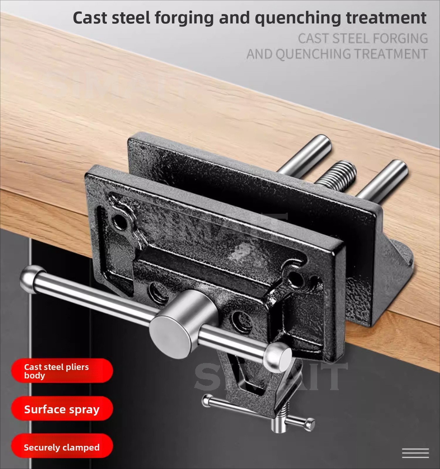 퀵 릴리스 목공 벤치 바이스 |   조절 가능한 죠이가 - Woodworking Vise For Workbench 리뷰 및 가격