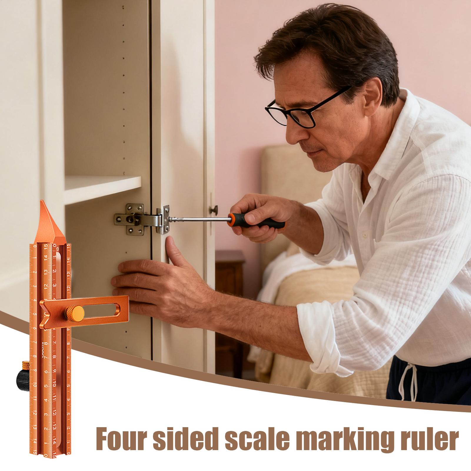 목재 마킹 도구 4면 자석 베이스 게이지 금속 정밀 자 - Marking Gauge Tool 리뷰 및 가격