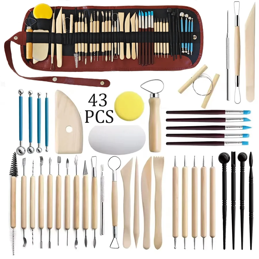 8-61PCS 도자기 도구 세트 - 미술 공예 및 모델 - Wood Chisel Set 리뷰 및 가격