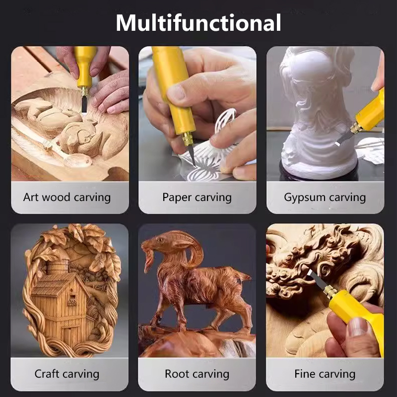 40W 목공 조각기 전동 조각칼 20개 블레이드 포함  - Woodworking Ai 리뷰 및 가격