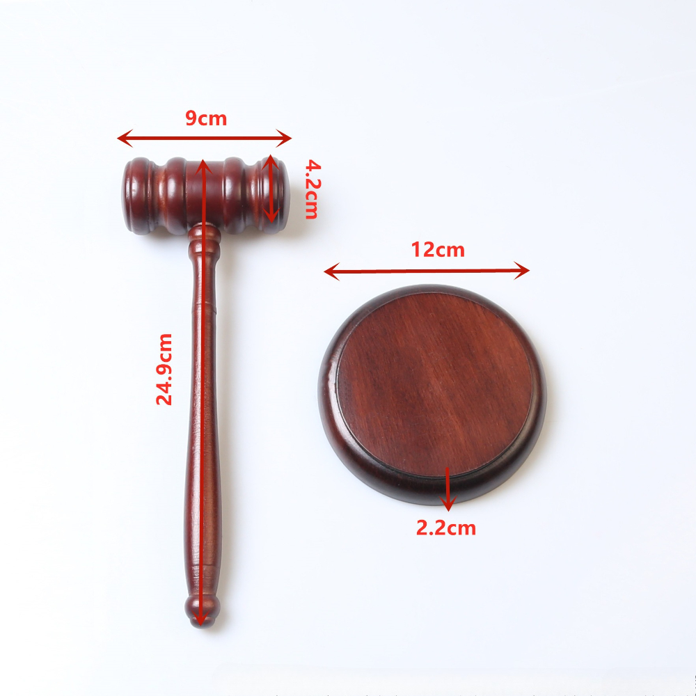 고품질 내구성 목재 판사 망치 수제 정교한 나무 판결  - Woodworking Auctions 리뷰 및 가격
