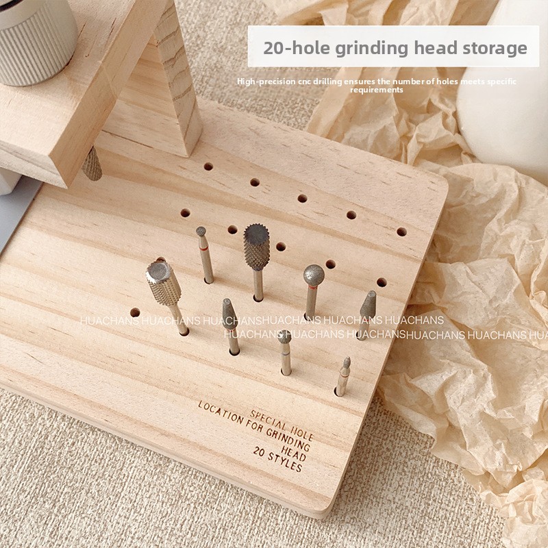 나무 재질 네일 드릴 보관 랙 일체형 그라인딩 헤드 박 - Woodworking Nails 리뷰 및 가격