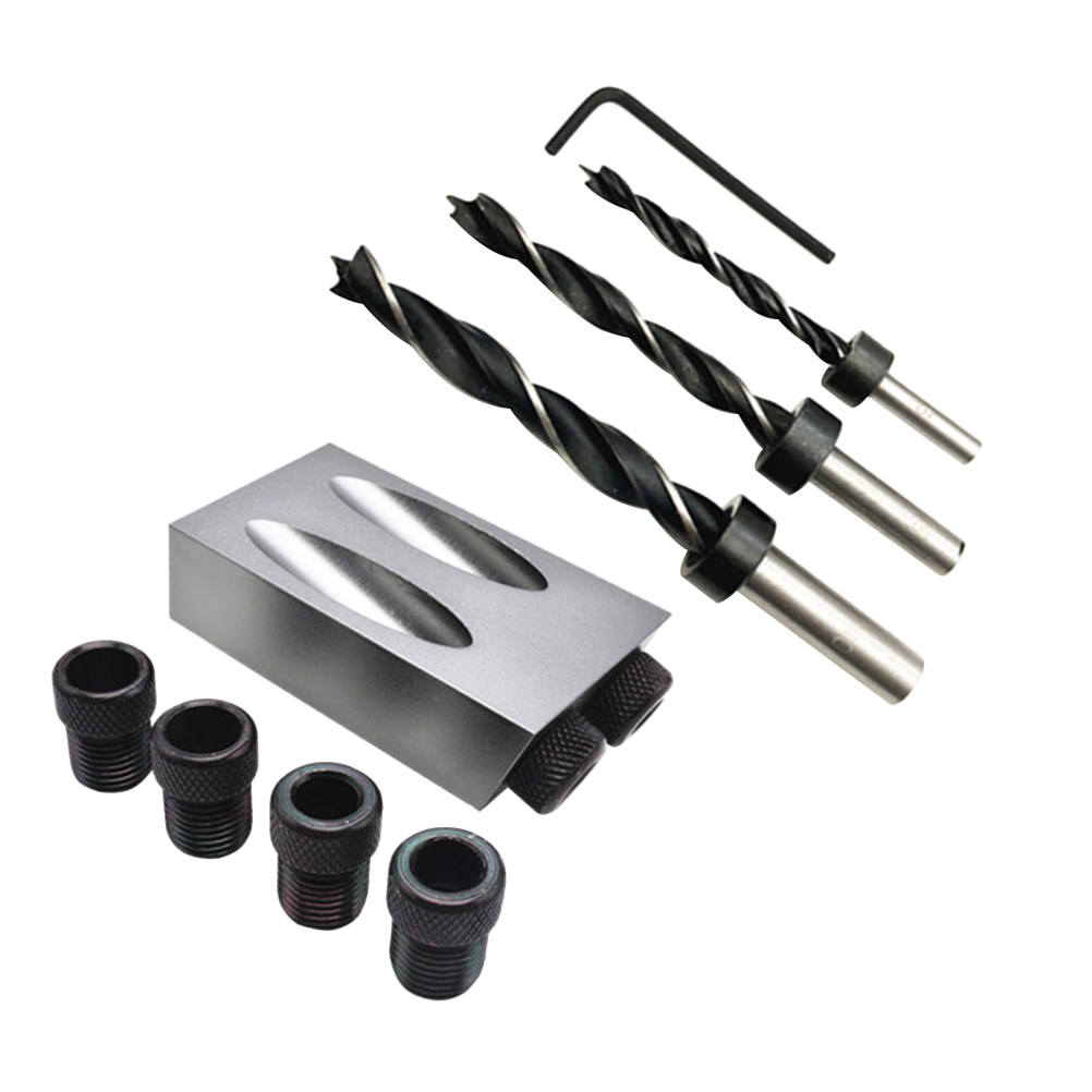 34개 비스듬한 구멍 드릴 세트 15도 각도 회색 목공 - Woodworking Drill Bits 리뷰 및 가격