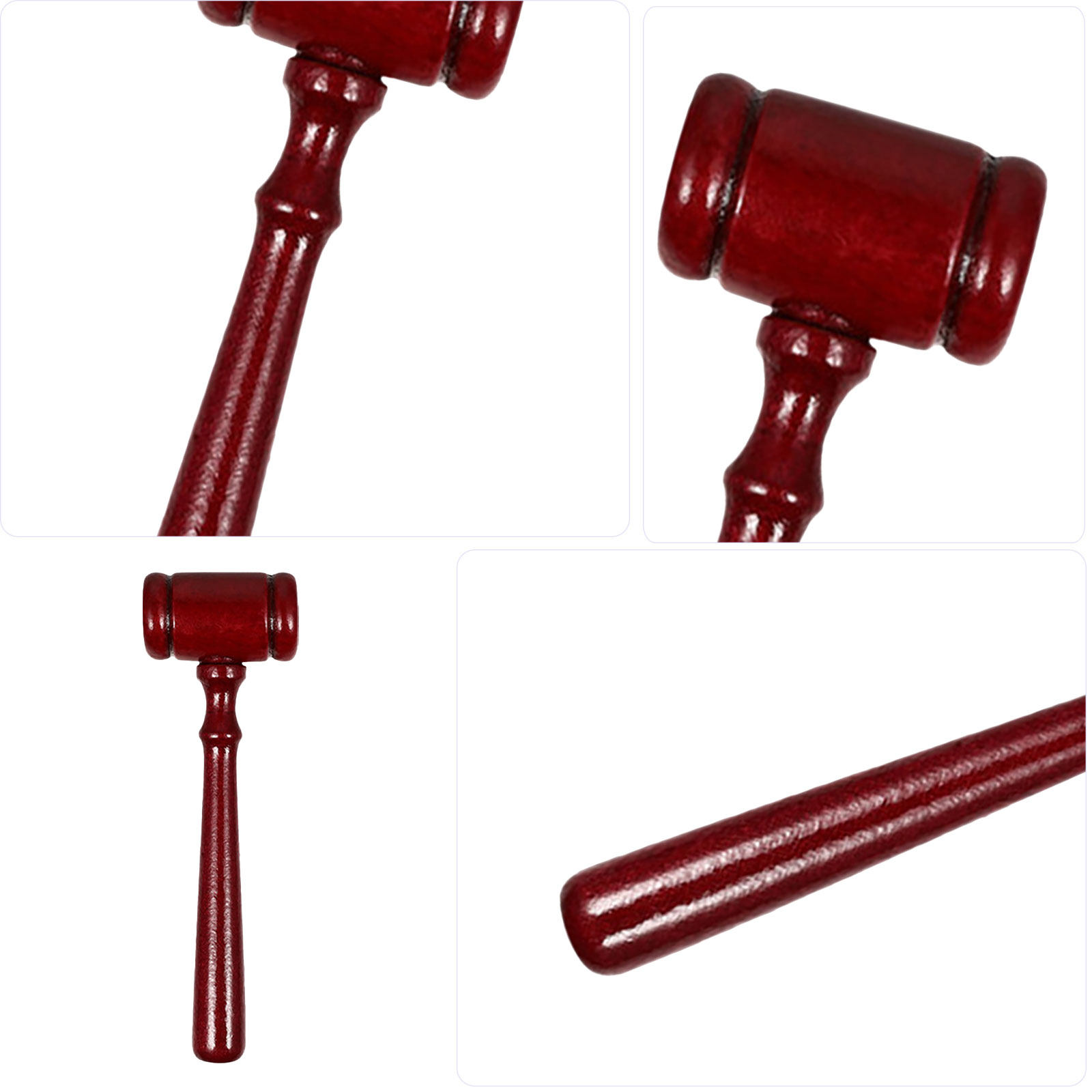 2개 세트 나무 재질 판사 망치, 사법용 망치, 정교한 - Woodworking Auctions 리뷰 및 가격