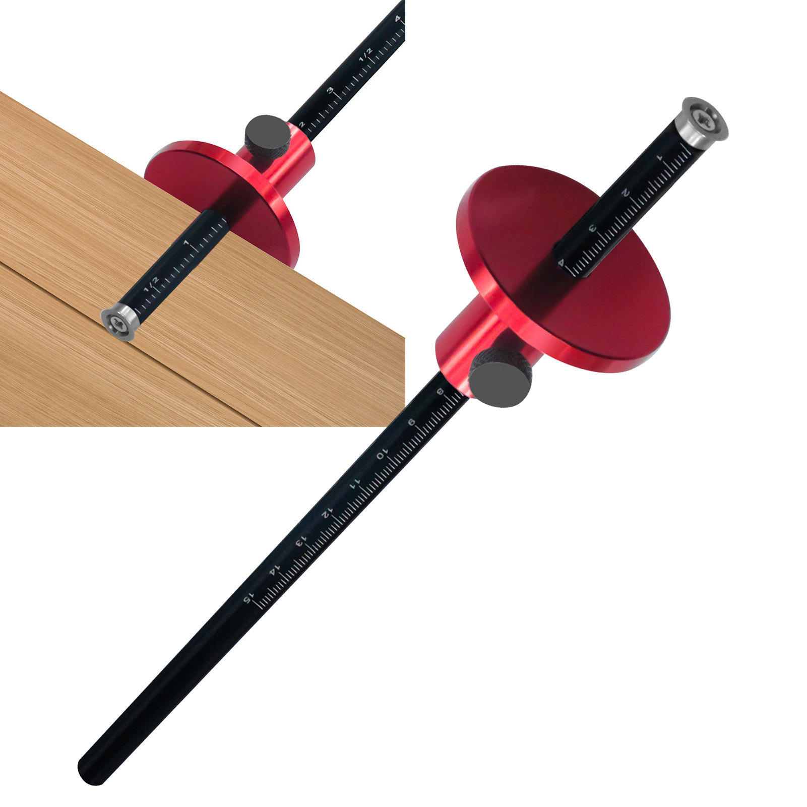 목공용 스크라이버 유럽식 휠 마킹 게이지 알루미늄 합금 - Marking Gauge Tool 리뷰 및 가격