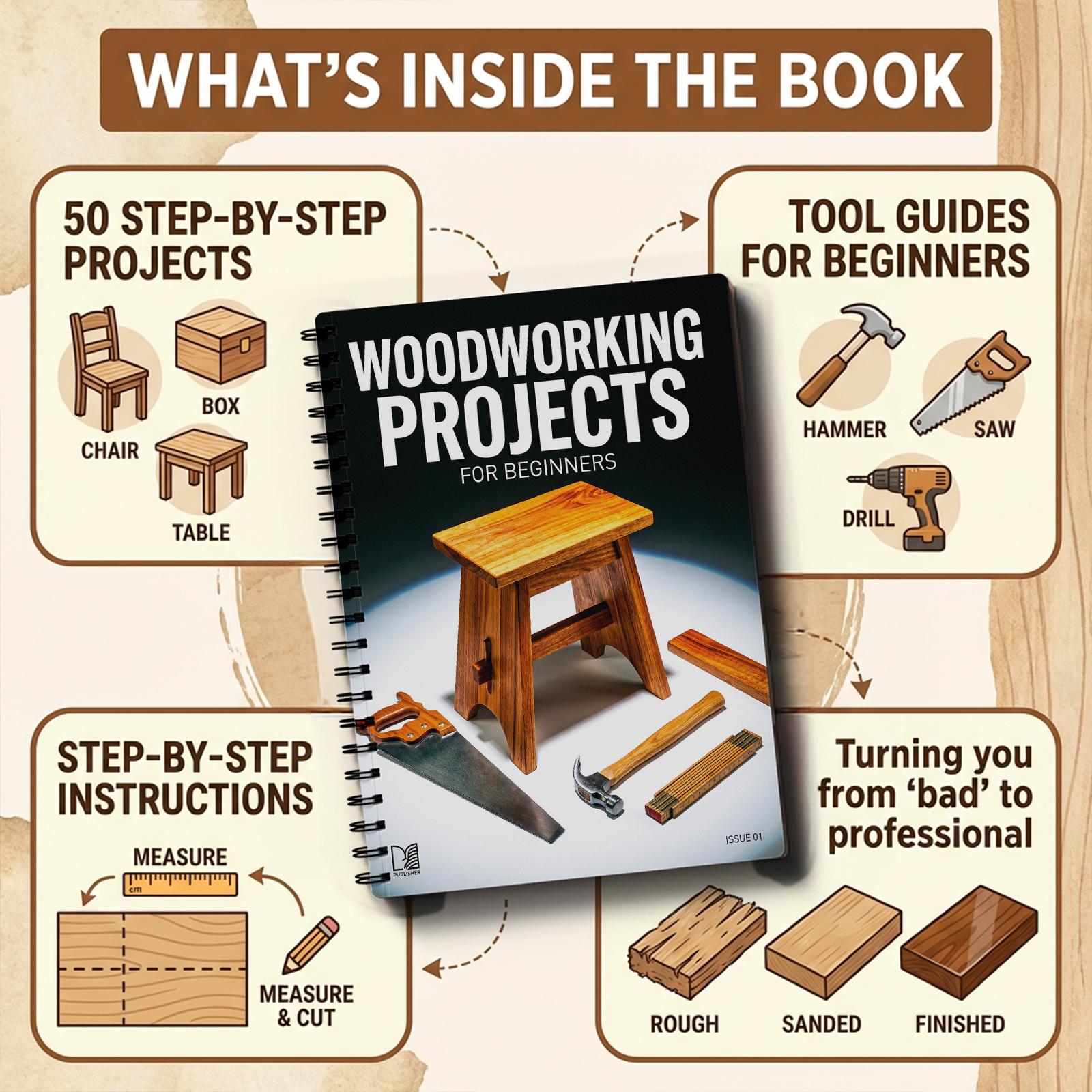 초보자를 위한 목공 프로젝트 가이드 계획, DIY 매니 - Woodworking Free Plans 리뷰 및 가격